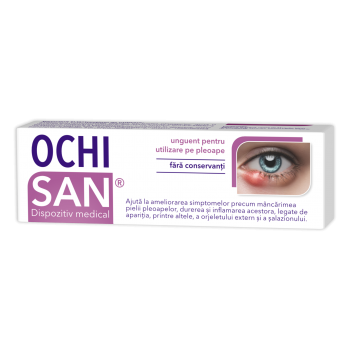 Unguent pentru urcior si chalazion OchiSan, 15 g, Zdrovit