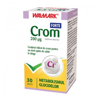 Crom Forte, 30 tablete, Walmark