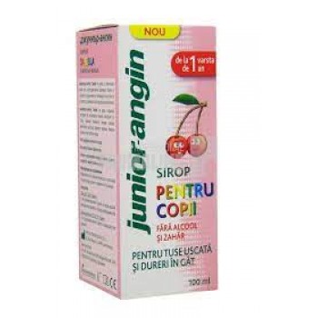 Junior Angin Sirop pentru copii, 100 ml, Klosterfrau
