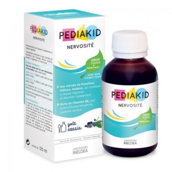 Sirop coacaze negre pentru nervozitatea la copii Nervosite, 125 ml, Pediakid