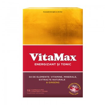 Vitamax, 15 capsule moi, Perrigo