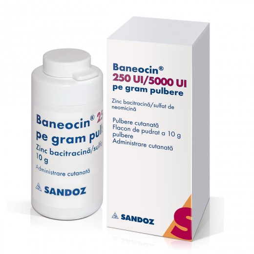 Baneocin pulbere x 10g Sandoz