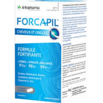 Forcapil par si unghii, 180 capsule, Arkopharma