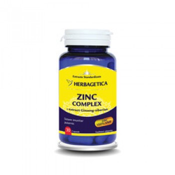 Herbagetica Zinc Forte x30cps vegetale