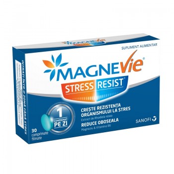 Magnevie Stress Resist, 30 comprimate filmate, Sanofi