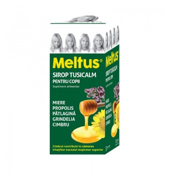 Meltus sirop tusicalm copii x 100 ml, Solacium Pharma