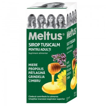 Meltus Tusicalm sirop adulti x 100 ml, Solacium Pharma