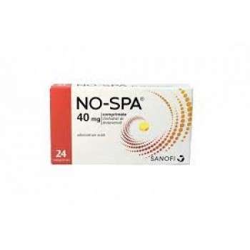 No-Spa 40 mg, 24 comprimate, Sanofi