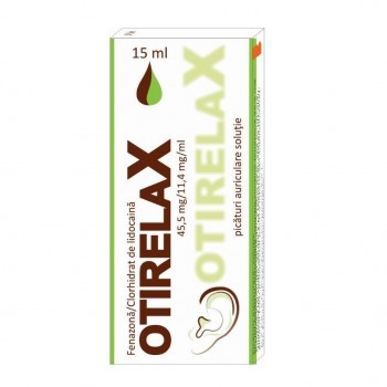 Otirelax picături auriculare soluție, 15 ml, Rompharm