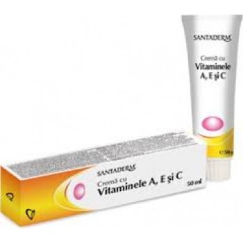 Santaderm crema cu vit A, E, C x 50 ml