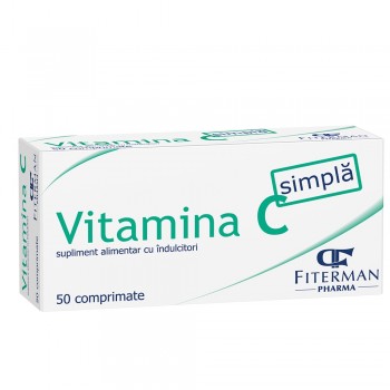 Vitamina C (simpla) 180 mg x 50 cpr Fiterman